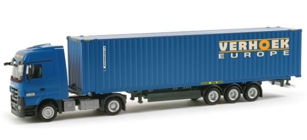 HER156325 - MERCEDES Actros LH08 mit Containerträger und VERHOEK Container - 1