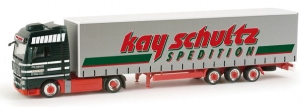 HER156493 - MAN TGX XXL 4x2 mit Planenanhänger 3 Achsen KAY SCHULTZ - 1