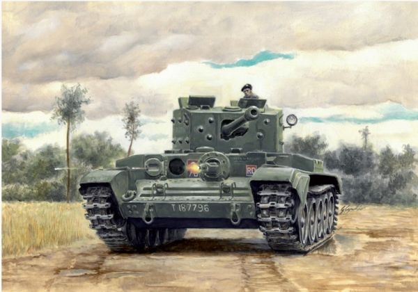 ITA15754 - Cromwell Mk.IV Tank zum Zusammenbauen und Lackieren - 1