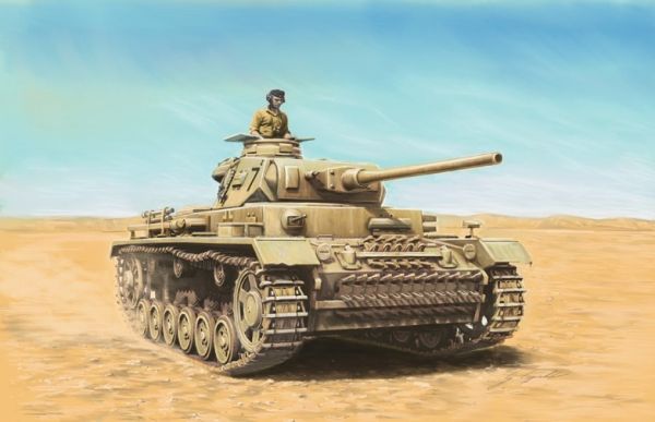 ITA15757 - Char Pz. Kpfw. III Ausf.J/L/M/N zum Zusammenbauen und Lackieren - 1