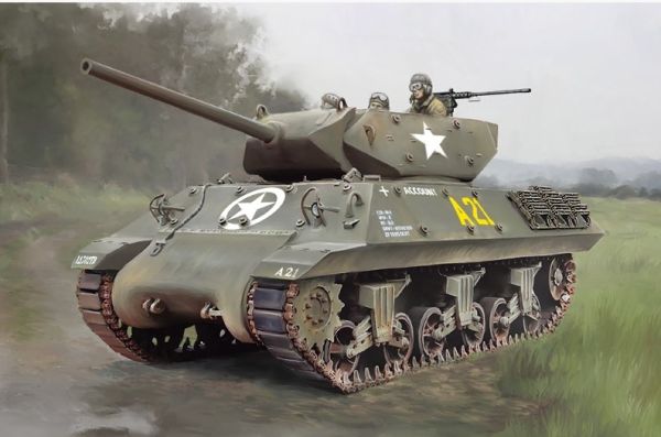 ITA15758 - M36/M10 Tank zum Zusammenbauen und Lackieren - 1