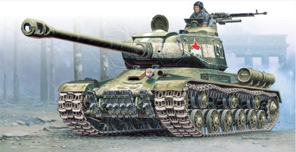 ITA15764 - Panzer Josef Stalin IS-2 Mod.1944 zum zusammenbauen und lackieren - 1