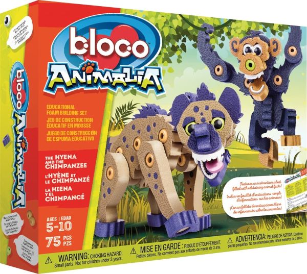 BLOC16001 - Animalia - Die Hyäne und der Schimpanse 114 Teile - 1