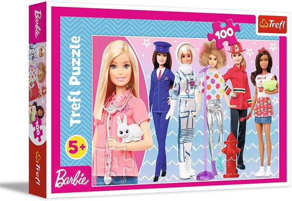 TRF16385 - Puzzle 100 Teile BARBIE - 1