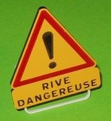 MCD-061 - Vorläufiges Warnschild Dangerous Shore – Bausatz - 1