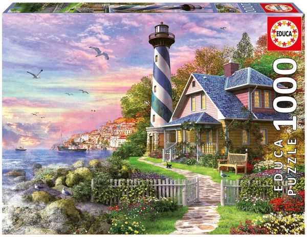 EDU17740 - Rock Baby Leuchtturm 1000 Teile Puzzle - 1