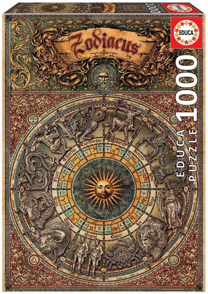 EDU17996 - Puzzle 1000 Teile Sternzeichen - 1