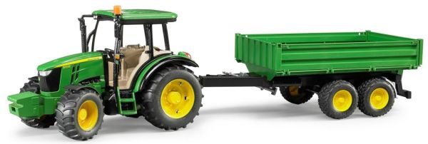 BRU2108 - JOHN DEERE 5115 M mit Anhänger Ech:1/16 - 1