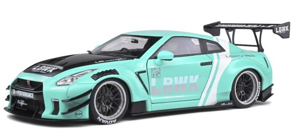 SOL1805804 - NISSAN GTR 35 LB WORK Typ 2 mintgrün - 1
