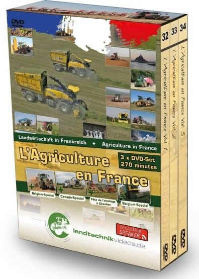 PACKDVDFR - Pack 3 DVD Landwirtschaft in Frankreich Vol. 1-2-3 - 1