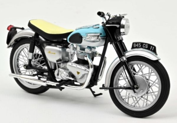 NOREV182040 - TRIUMPH Bonneville 1959 Blau und Silber - 1