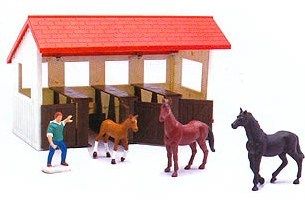 NEW05355D - Kit Farm + Pferde und 1 Charakter - 1