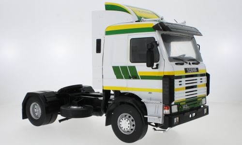 MOD18240 - SCANIA 143 Topline 4x2 1987 Weiß grün und gelb - 1
