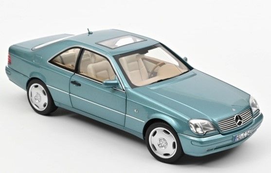 NOREV183448 - MERCEDES CL600 Coupé 1997 metallicblau - 1