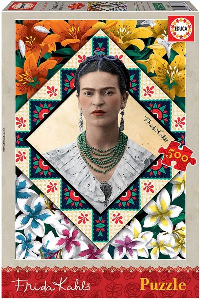 EDU18483 - Puzzle 500 Teile Frida Kahlo - 1