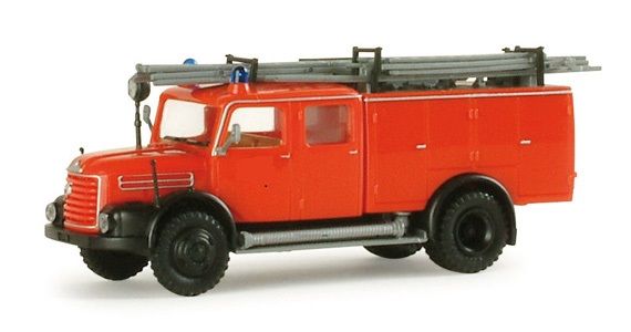 HER743105 - Feuerwehrauto mit großer Leiter FW STEYR 586 - 1