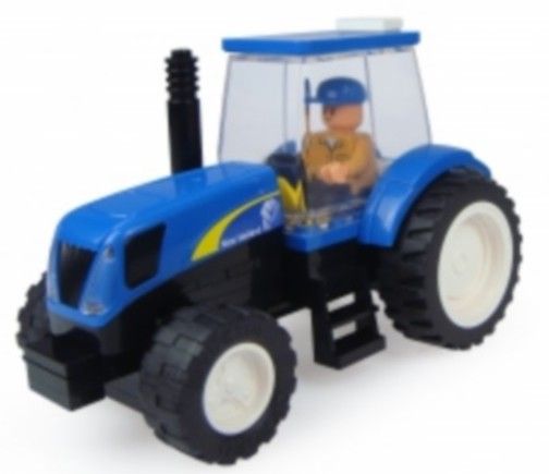 UHK1200 - NEW HOLLAND Mit einer Figur zum Zusammenbauen aus Bausteinen (48 Teile) - 1