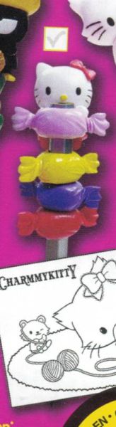 T8872A - Candy Dekoration für Bleistift HELLO KITTY mit einer Färbung - 1
