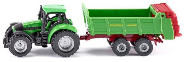 SIK1673 - DEUTZ Agrotron 265 mit Streuer 2 STRAUTMANN-Achsen - 1