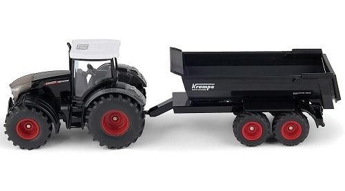 SIK2001 - FENDT 942 Vario mit KRAMPE HP20 Kipper (schwarz) - 1