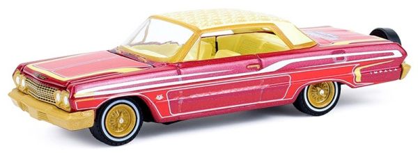 GREEN2020001 - CHEVROLET Impala Lowrider 1963 aus der MICHAEL HERALDA Serie in Blisterverpackung – Sonderedition - 1
