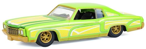 GREEN2020002 - CHEVROLET Monte Carlo Lowrider 1970 aus der MICHAEL HERALDA Serie in Blisterverpackung – Sonderedition - 1