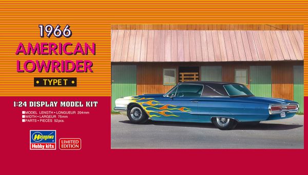 HAW20379 - Amerikanisches Auto Lowrider Type T 1966 zum Zusammenbauen und Lackieren - 1