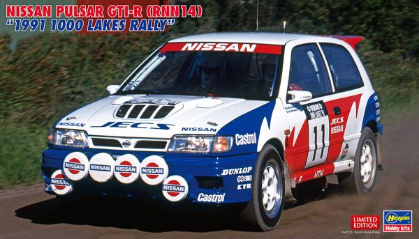 HAW20605 - NISSAN Pulsar GTI-R - 1000 Lakes Rally 1991 zum Zusammenbauen und Lackieren - 1