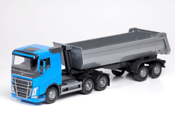 EMEK22354 - VOLVO FH 4x2 blau mit 3-Achs-Mulde - 1