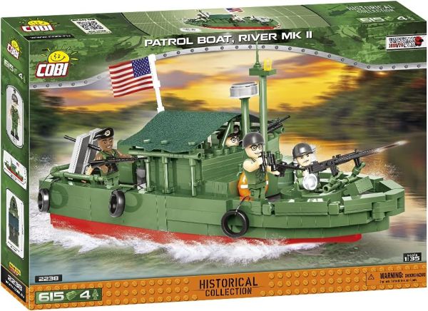 COB2238 - Patrouillenboot PBR 31 MK.II - 615 Teile. - 1