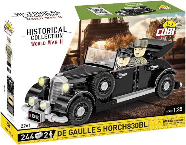 COB2261 - HORCH 830 1936 Charles DE GAULLE - 244 Teile. - 1