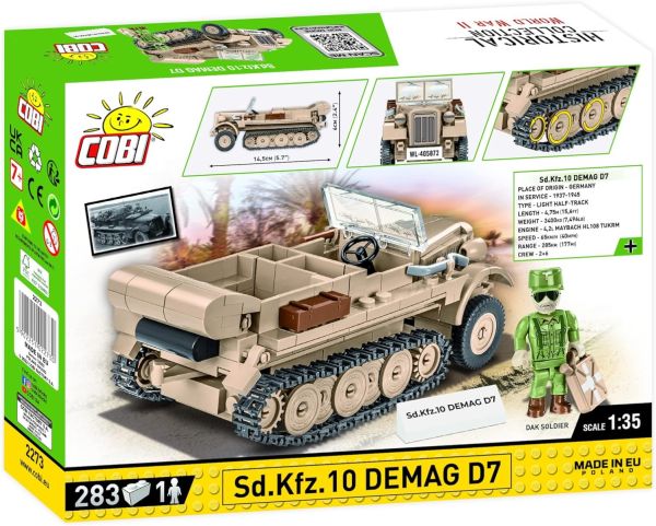 COB2273 - SD.KFZ.10 DEMAG D7 - 280 Teile - 1