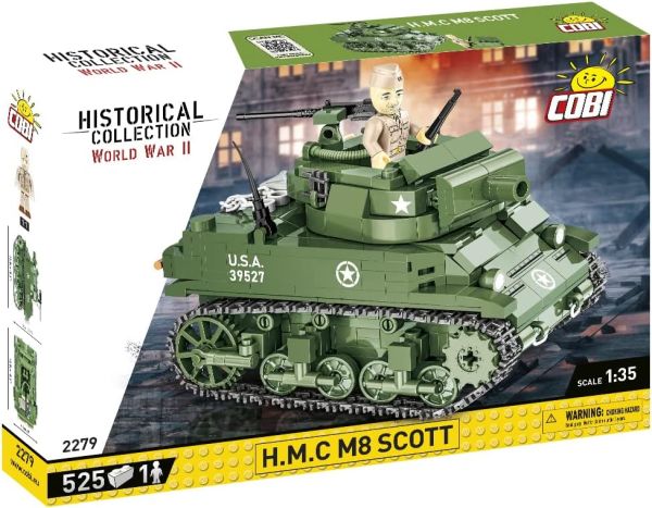 COB2279 - Panzer H.M.C M8 Scott - 519 Teile - 1