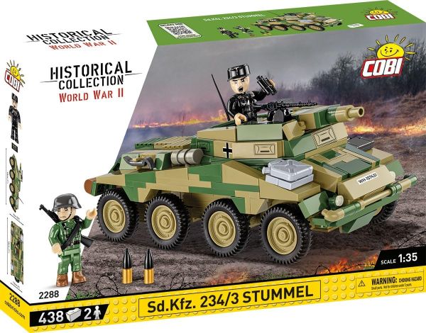 COB2288 - Panzer SD.KFZ 234/3 STUMMEL - 439 Teile - 1