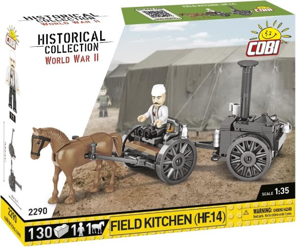 COB2290 - Deutsche Feldküche - 130 Teile. - 1