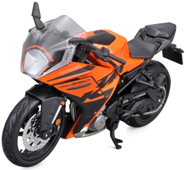MST22907 - KTM RC 390 orange und schwarz Motorrad - 1