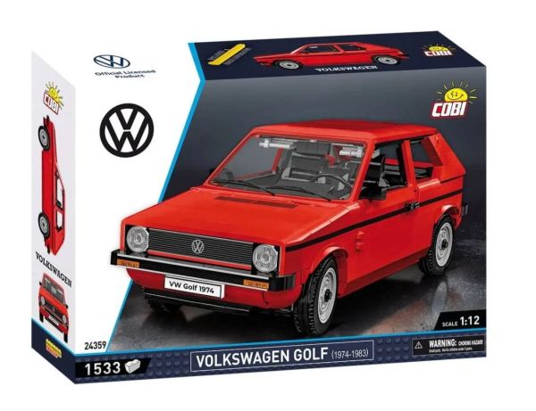 COB24359 - VOLKSWAGEN Golf Rot 1974–1983 – 1533 Teile - 1