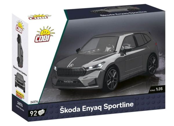 COB24576 - SKODA Enyaq Sportline Schwarz – 92 Teile - 1