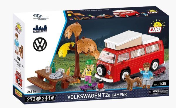 COB24616 - VOLKSWAGEN T2a Camper mit Zubehör - 272 Teile - 1