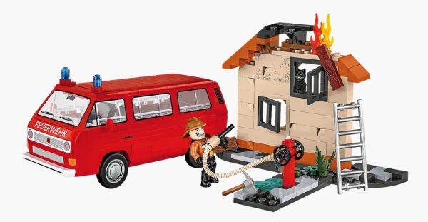 COB24635 - VOLKSWAGEN T3 - Feuerwehr - 238 Teile - 1