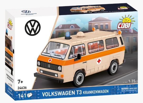 COB24636 - VOLKSWAGEN T3 - Krankenwagen - 141 Teile - 1