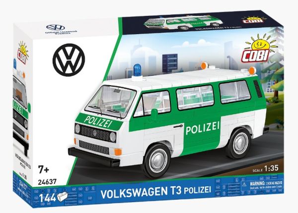 COB24637 - VOLKSWAGEN T3 – Polizei – 144 Teile - 1