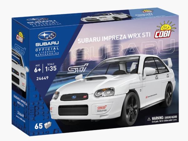 COB24649 - SUBARU Impreza WRX STI weiß – 65 Teile - 1