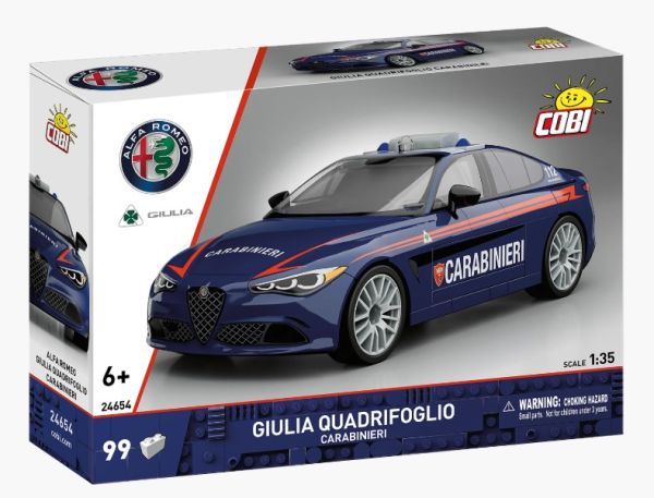 COB24654 - ALFA ROMEO Giulia Quadrifoglio – Carabinieri – 99 Teile - 1