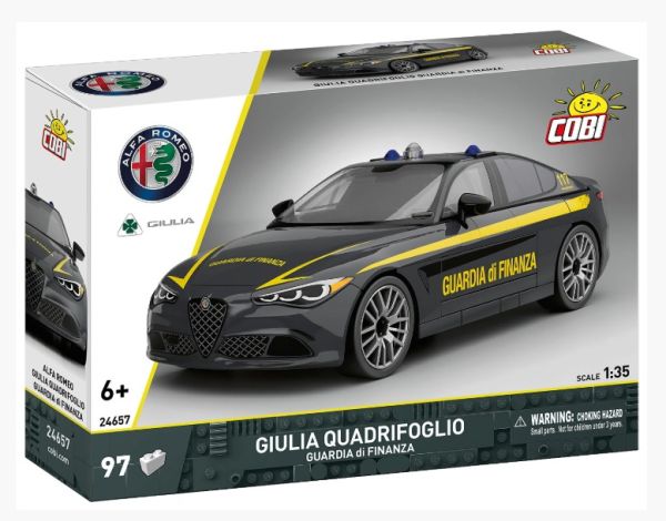 COB24657 - ALFA ROMEO Giulia Quadrifoglio – Guardia di Finanza – 97 Teile - 1