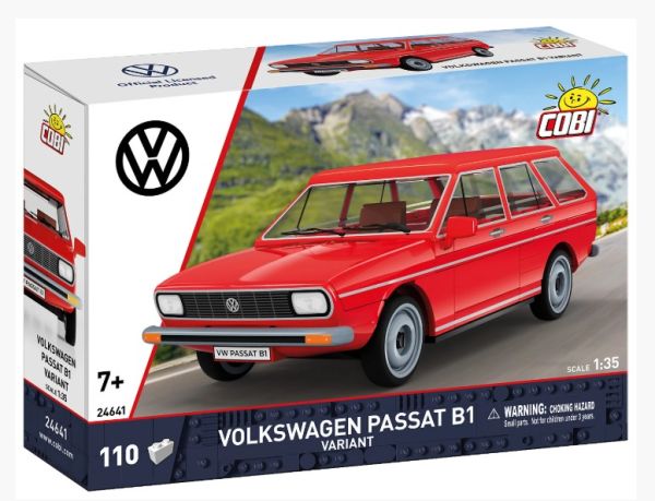 COB24661 - VOLKSWAGEN Passat B1 Variant rot – 110 Teile - 1