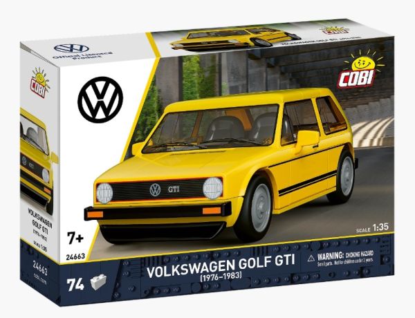 COB24663 - VOLKSWAGEN Golf GTI 1976–1983 gelb – 74 Teile - 1