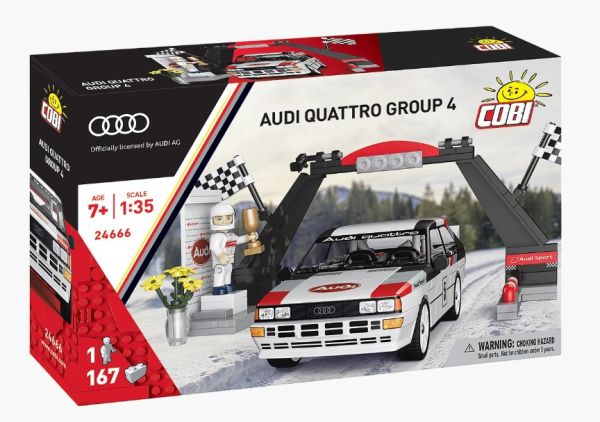 COB24666 - AUDI Quattro Gruppe 4 – 167 Teile - 1