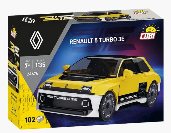 COB24676 - RENAULT 5 Turbo 3E gelb – 102 Teile - 1
