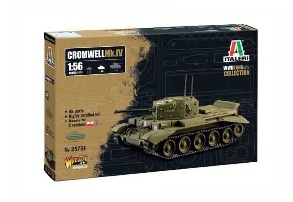 ITA25754 - Panzer CROMWELL Mk.IV zum Zusammenbauen und Bemalen - 1